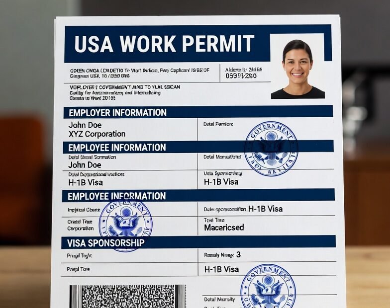 Work Permit in USA with Visa Sponsorship for International Applicants